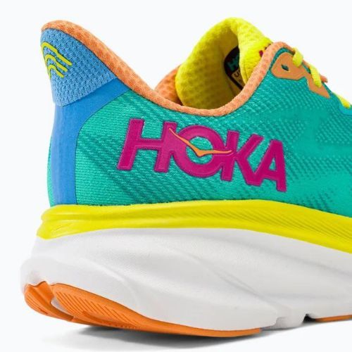Кросівки для бігу чоловічі HOKA Clifton 9 зелені 1127895-CEPR