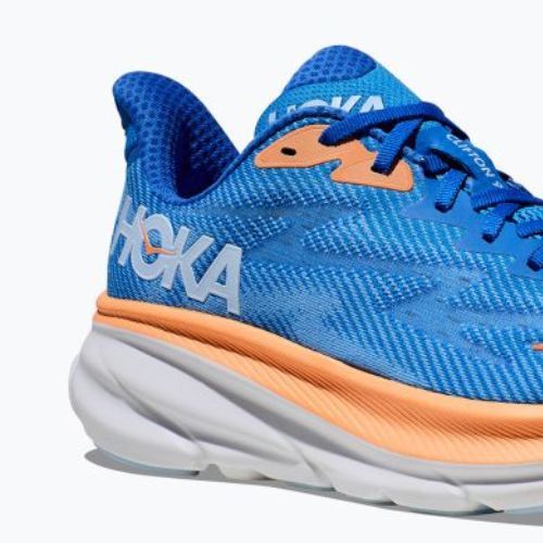 Кросівки для бігу чоловічі HOKA Clifton 9 блакитні 1127895-CSAA