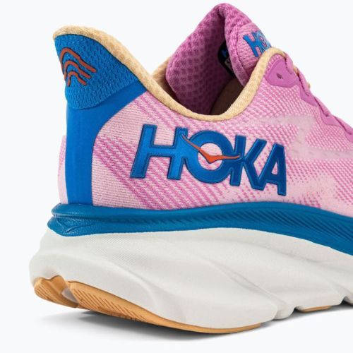 Кросівки для бігу жіночі HOKA Clifton 9 рожеві 1127896-CSLC