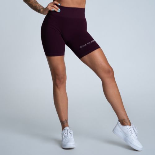 Велосипедки тренувальні жіночі Gym Glamour Push Up Grape 318