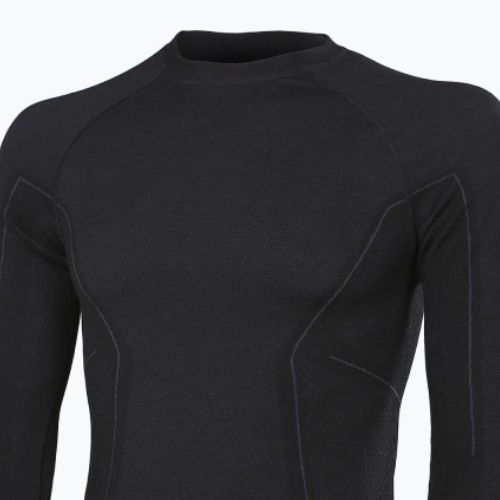 Чоловіча термоактивна кофта Brubeck Active Wool чорний