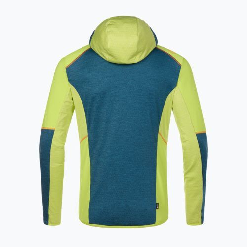 Кофта трекінгова чоловіча LaSportiva Existence Hoody синьо-зелена P53639729