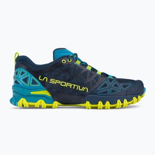 Кросівки для бігу чоловічі La Sportiva Bushido II блакитно-жовті 36S618705