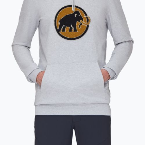 Кофта трекінгова чоловіча Mammut ML Hoody Circle сіра