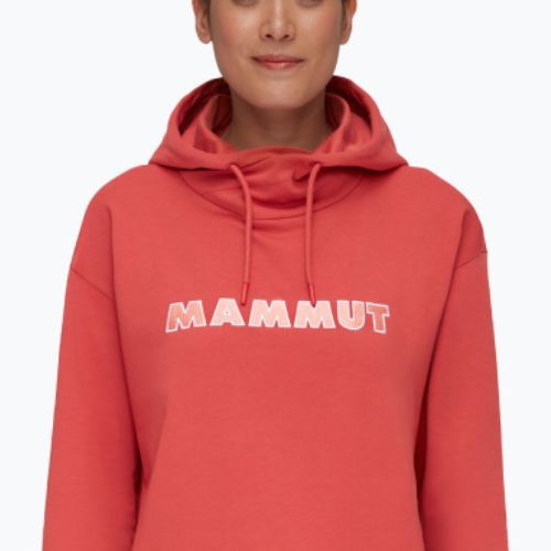 Кофта трекінгова жіноча Mammut ML Hoody Logo червона 1014-04400-2249-114