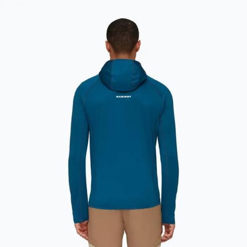 Футболка трекінгова чоловіча Mammut Selun FL Sun Hoody синя 1016-01420-50550-115