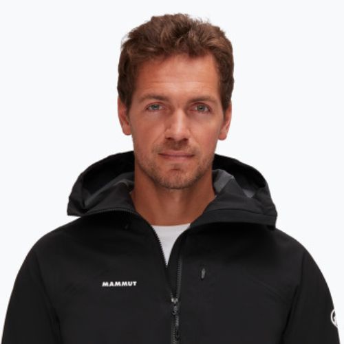 Куртка дощовик чоловіча Mammut Alto Guide HS Hooded чорна 1010-29560-0001-116