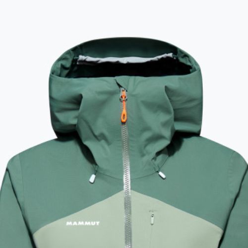 Куртка дощовик жіноча Mammut Alto Guide HS Hooded зелена 1010-29570-40240-114