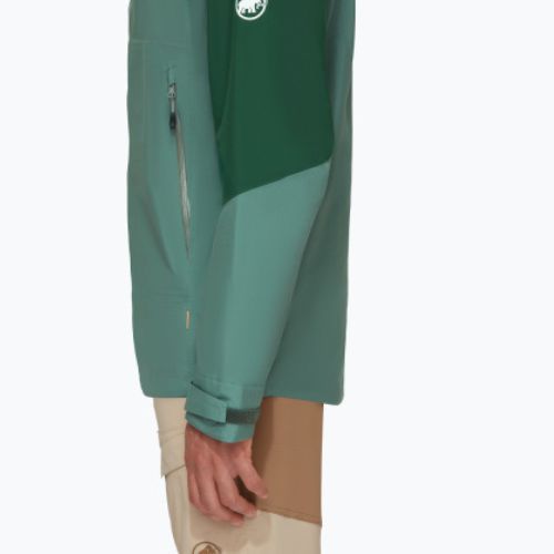 Куртка дощовик чоловіча Mammut Convey Tour HS Hooded зелена