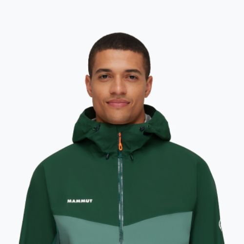 Куртка дощовик чоловіча Mammut Convey Tour HS Hooded зелена