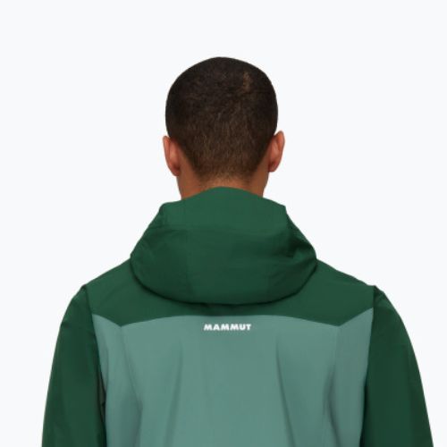 Куртка дощовик чоловіча Mammut Convey Tour HS Hooded зелена