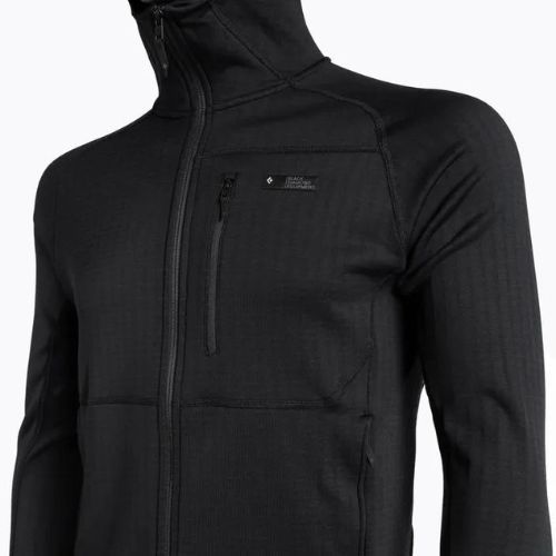 Кофта трекінгова чоловіча Black Diamond Factor Hoody black