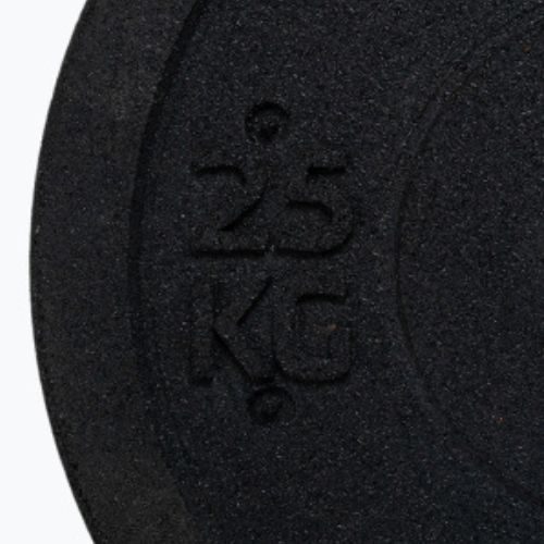 Диски бамперові олімпійські XTREXO чорні TRX-BMP025 25 кг