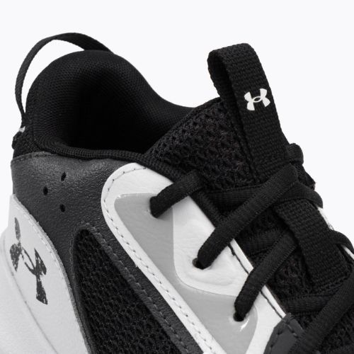 Кросівки для баскетболу чоловічі Under Armour Lockdown 6 біло-сірі 3025616-101