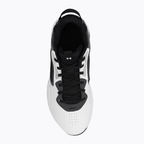 Кросівки для баскетболу чоловічі Under Armour Lockdown 6 біло-сірі 3025616-101