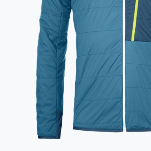 Куртка гібридна чоловіча ORTOVOX Swisswool Piz Duan блакитна 6132700039