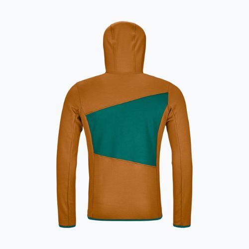 Кофта трекінгова чоловіча Ortovox Fleece Grid Hoody коричнева 87211