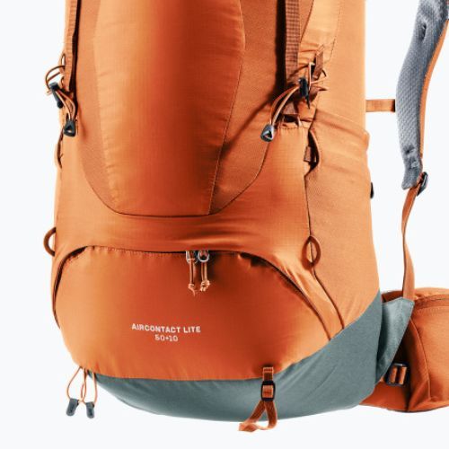 Рюкзак трекінговий Deuter Aircontact Lite 50 + 10 l chestnut/teal