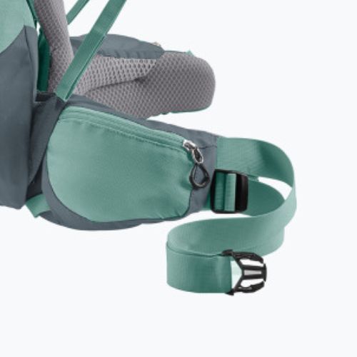 Рюкзак трекінговий жіночий Deuter Aircontact Core 45 + 10 l SL jade/graphite