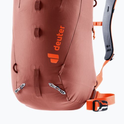 Рюкзак для скелелазіння Deuter Guide 24 l redwood/papaya