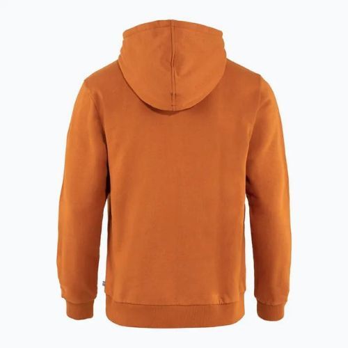 Кофта трекінгова чоловіча Fjällräven Logo Hoodie terracotta brown