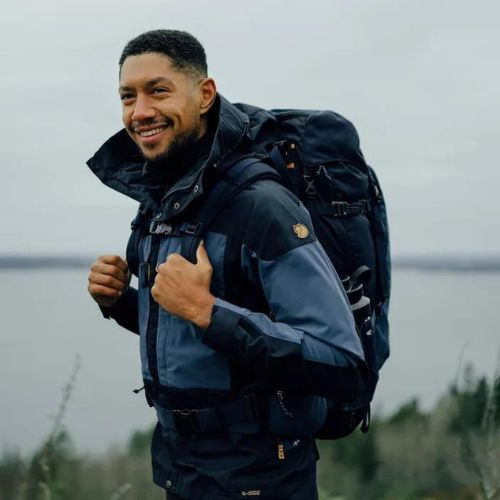 Вітровка чоловіча Fjällräven Keb dark navy/uncle blue