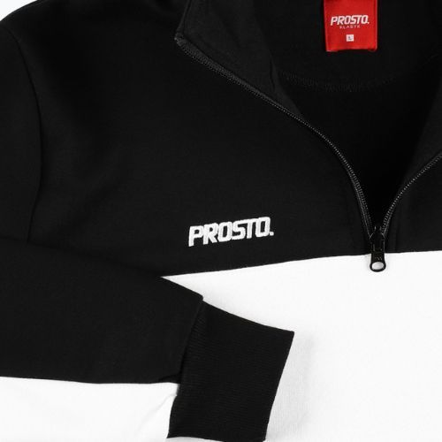 Кофта чоловіча PROSTO Half Zip Sweatshirt чорна KL222MSWE1132