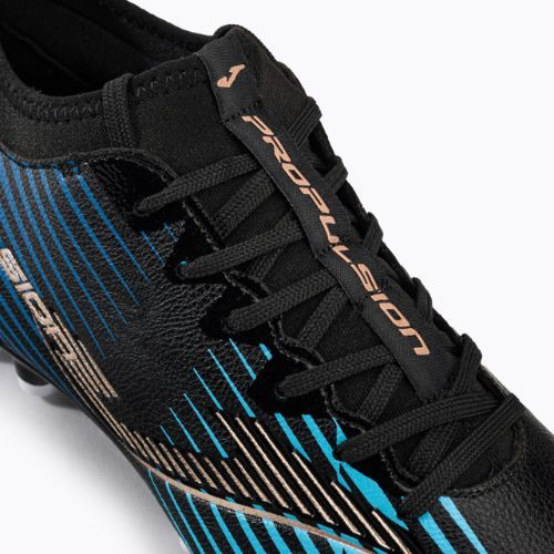Футбольні бутси чоловічі Joma Propulsion Cup AG чорно-блакитні PCUS2301AG