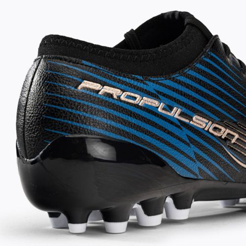 Футбольні бутси чоловічі Joma Propulsion Cup AG чорно-блакитні PCUS2301AG