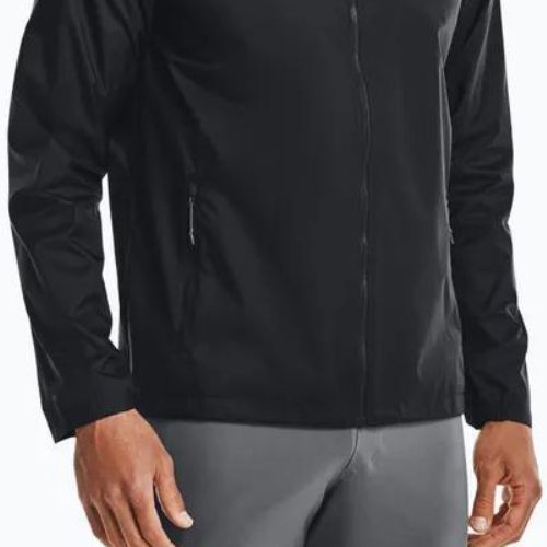 Куртка тренувальна чоловіча Under Armour Forefront Rain 001 чорна 1321439
