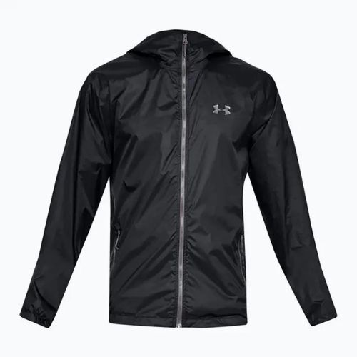 Куртка тренувальна чоловіча Under Armour Forefront Rain 001 чорна 1321439