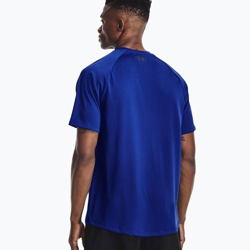Футболка тренувальна чоловіча Under Armour Tech 2.0 SS Tee блакитна 1326413