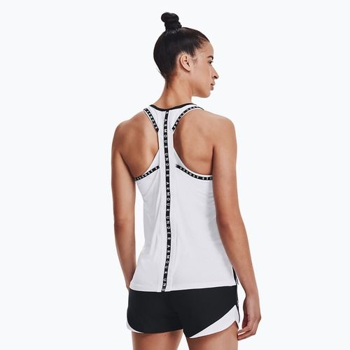 Футболка для тренувань жіноча Under Armour Knockout Tank біла 1351596