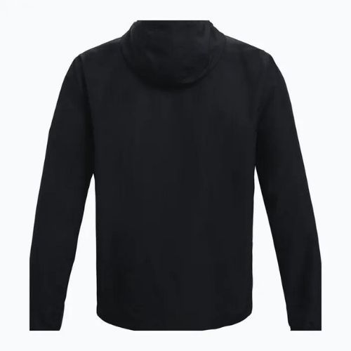 Куртка тренувальна чоловіча Under Armour Sportstyle Windbreaker чорна 1361621