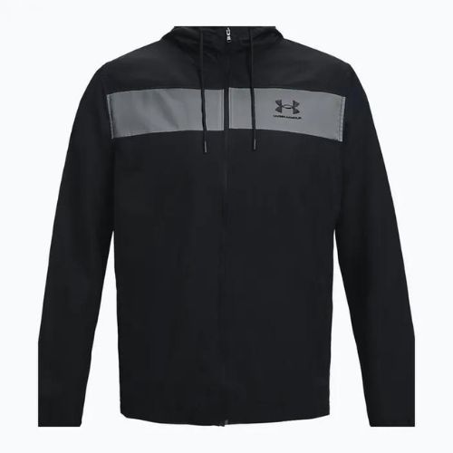 Куртка тренувальна чоловіча Under Armour Sportstyle Windbreaker чорна 1361621