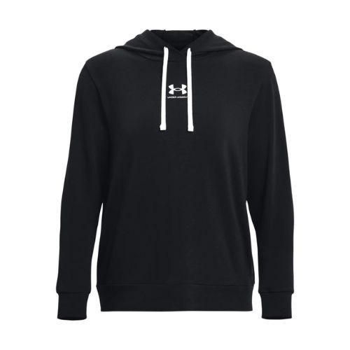 Кофта тренувальна жіноча Under Armour Rival Terry Hoodie чорна 1369855