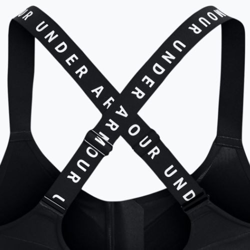 Бюстгальтер спортивний Under Armour Infinity High Bra Zip чорний 1373860