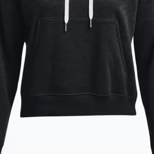 Кофта з капюшоном жіноча Under Armour Essential Script чорна 1374107