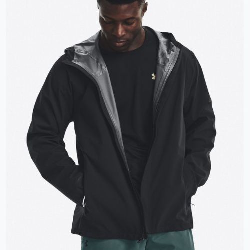 Куртка тренувальна чоловіча Under Armour Cloudstrike Stretch чорна 1376066