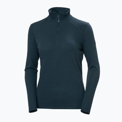 Кофта для вітрильного спорту жіноча Helly Hansen Inshore 1/2 Zip Pullover синя 34249_597