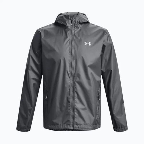 Куртка тренувальна чоловіча Under Armour Forefront Rain сіра 1321439
