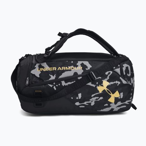 Сумка тренувальна Under Armour Contain Duo Duffle M чорно-сіра 1361226-002
