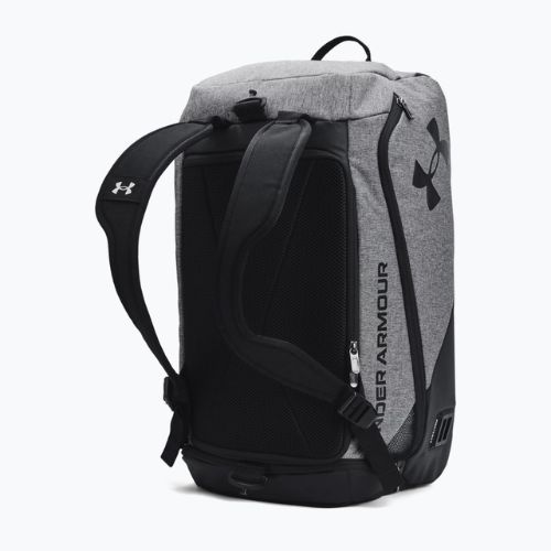 Сумка тренувальна Under Armour Contain Duo Duffle S чорно-сіра 1361225-012