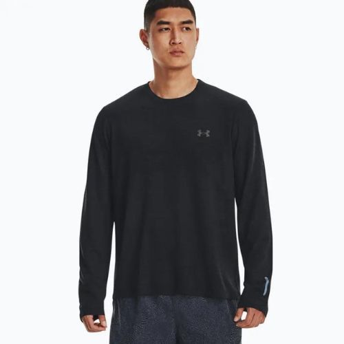 Футболка для бігу чоловіча Under Armour Seamless Stride чорна 1375693