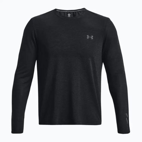Футболка для бігу чоловіча Under Armour Seamless Stride чорна 1375693