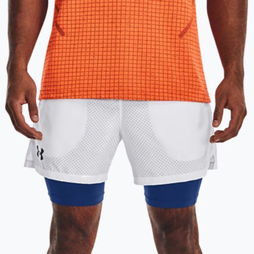 Шорти для тренувань чоловічі Under Armour Vanish Wvn 2In1 Vent Sts біле 1376783