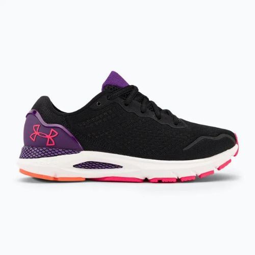 Кросівки для бігу жіночі Under Armour Hovr Sonic 6 black / galaxy purple / pink shock 3026128