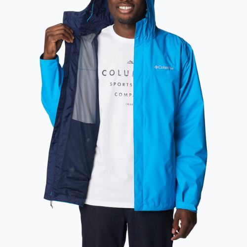 Куртка дощовик чоловіча Columbia Watertight II compass blue