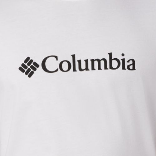 Футболка трекінгова чоловіча Columbia CSC Basic Logo white