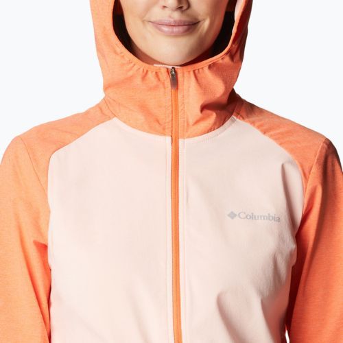 Куртка софтшел жіноча Columbia Heather Canyon Softshell peach blossom/sunset orange